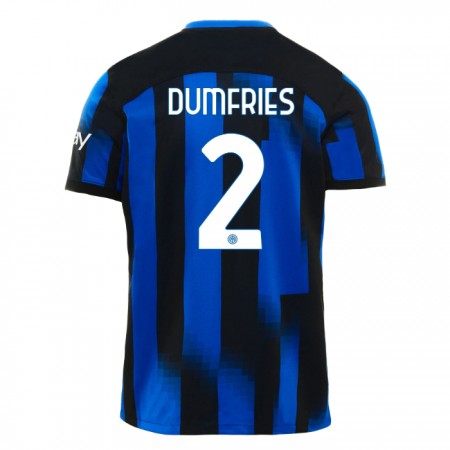Camiseta de fútbol Inter Milan Dumfries 2 1ª equipación 2023-24 Camiseta de fútbol Inter Milan Dumfries 2 1ª equipación 2023-24